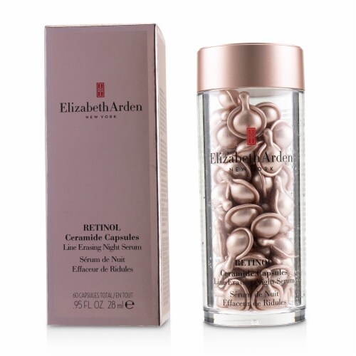 Elizabeth Arden Ceramide Retinol Capsules  Line Erasing Night Serum 60 Caps Perspective: back