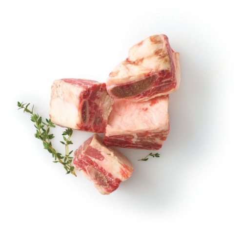 Beef Choice Bone-In Short Ribs (About 4 per Pack) Perspective: back
