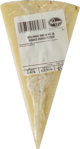 Satori Rosemary & Olive Oil Asiago Perspective: back