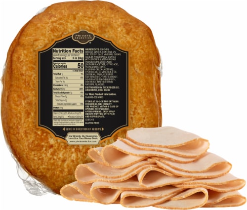 Private Selection® Pickle Brined Chicken Breast Fresh Sliced Deli Meat Perspective: back