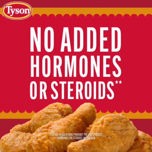 Tyson All Natural Fresh Chicken Drumsticks Perspective: back
