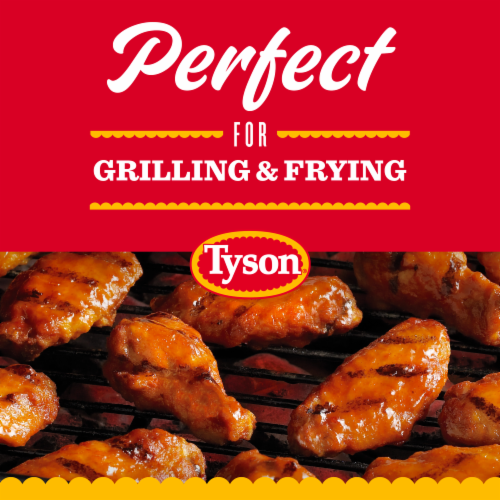 Tyson All Natural Fresh Chicken Wings Perspective: back