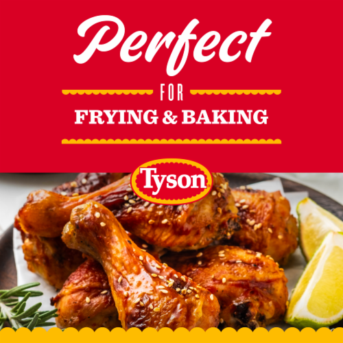 Tyson® All Natural Fresh Chicken Drumsticks Perspective: back