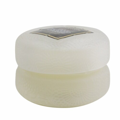 Voluspa Macaron Candle  Spiced Goji Tarocco Orange 51g/1.8oz Perspective: back