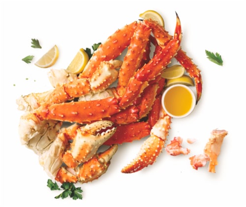 Ocean Bistro Wild Caught Jumbo King Crab Legs and Claws Perspective: back