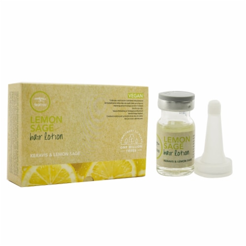Paul Mitchell Tea Tree Hair Lotion  Keravis & Lemon Sage 12x6ml Perspective: back