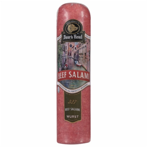 Boar's Head Beef Salami Perspective: back