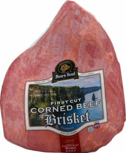 Boar’s Head First Cut Corned Beef Brisket Perspective: back