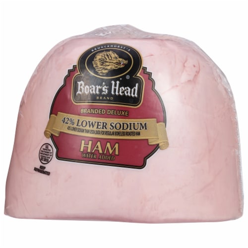 Boar's Head Lower Sodium Deluxe Ham Perspective: back