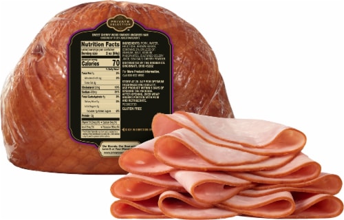 Private Selection® Cherry Wood Smoked Deli Ham Sliced Perspective: back
