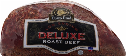 Boar’s Head Deluxe Low Sodium Roast Beef Perspective: back