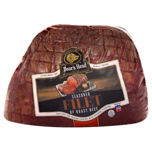 Boar’s Head Seasoned Filet of Roast Beef Perspective: back
