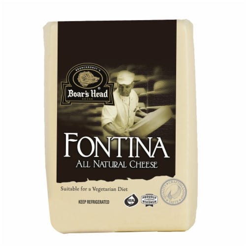 Boar's Head Fontina Cheese Perspective: back