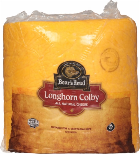 Boar’s Head Longhorn Colby Cheese Perspective: back