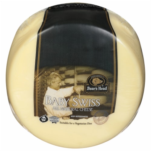 Boar's Head Baby Swiss Cheese Perspective: back