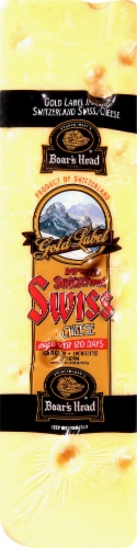 Boar’s Head Imported Switzerland Swiss Cheese Perspective: back