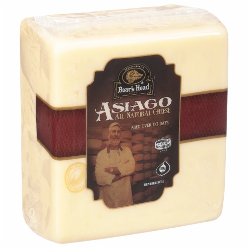 Boar's Head Asiago Cheese Perspective: back