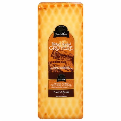 Boar’s Head Hickory Smoked Gruyere Cheese Perspective: back