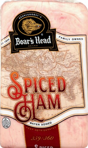 Boar’s Head Spiced Ham Perspective: back