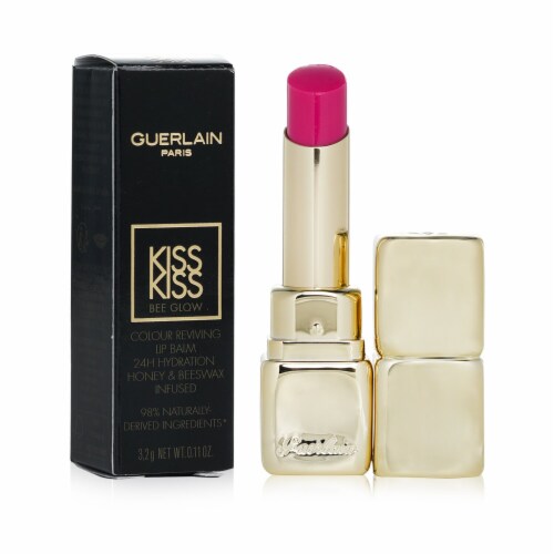 Guerlain KissKiss Bee Glow Lip Balm  # 409 Fuchsia Glow 3.2g/0.11oz Perspective: back