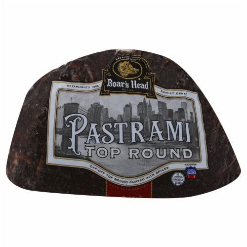 Boar’s Head Top Round Pastrami Perspective: back