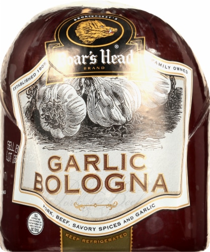 Boar’s Head Garlic Bologna Perspective: back