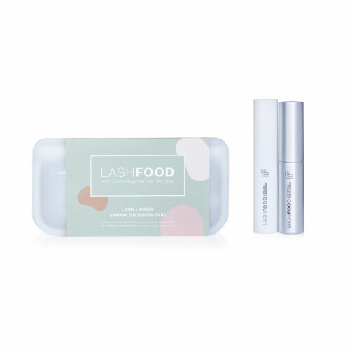 LashFood Lash + Brow Enhancer Serum Duo 2pcs Perspective: back