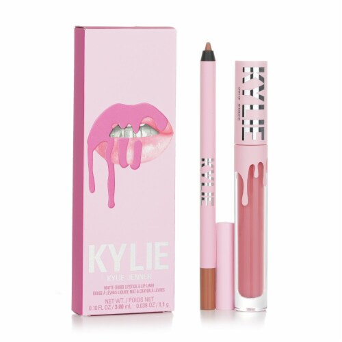 Kylie By Kylie Jenner Matte Lip Kit: Matte Liquid Lipstick 3ml + Lip ...