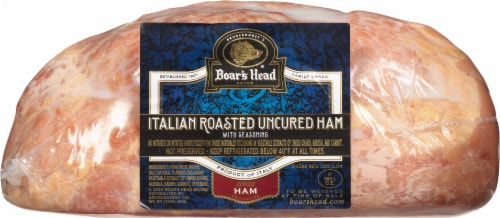 Boar's Head Italian Roasted Uncured Ham Perspective: back