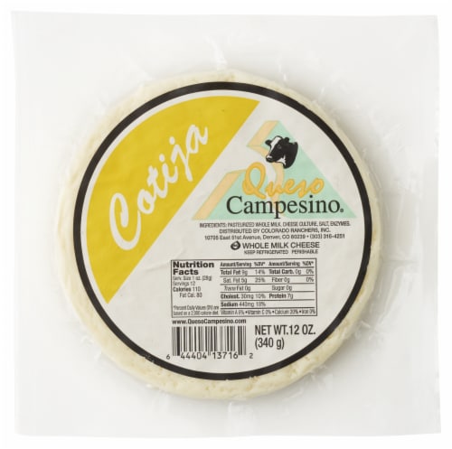 Queso Campesino® Cotija Cheese Perspective: back