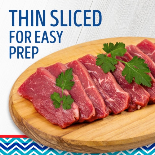 Kroger® Mercado Thin Sliced Beef Chuck Shoulder Steak Perspective: back