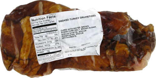 Bowman Landes Smoked Turkey Drumsticks (2 per Pack) Perspective: back