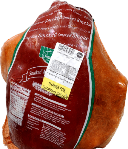 Jennie-O Smoked Whole Frozen Turkey (13 lb) Perspective: back