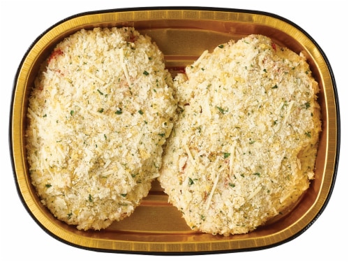 Home Chef Parmesan Marinara Chicken Breast Perspective: back