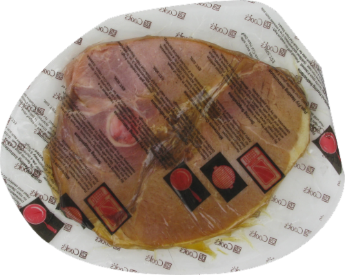 Ham Steak With Brown Sugar Glaze Perspective: back