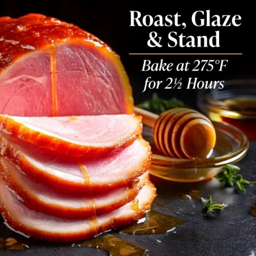 Private Selection® Bone-In Spiral Sliced Ham with Honey Maple Flavored Glaze Perspective: back