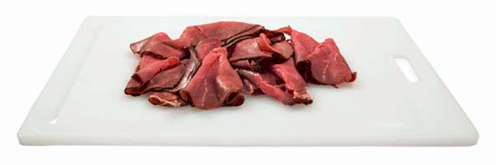Heritage Farm™ Top Round Roast Beef Fresh Sliced Deli Meat Perspective: back