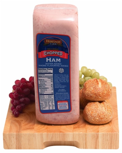 Heritage Farm™ Chopped Ham Fresh Sliced Deli Meat Perspective: back