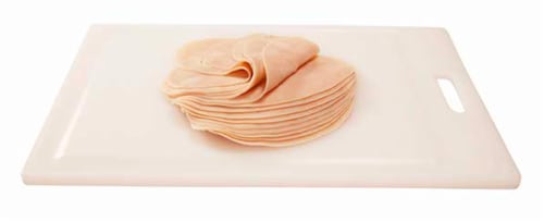 Heritage Farm™ Oven Roasted Turkey Breast Fresh Sliced Deli Meat Perspective: back
