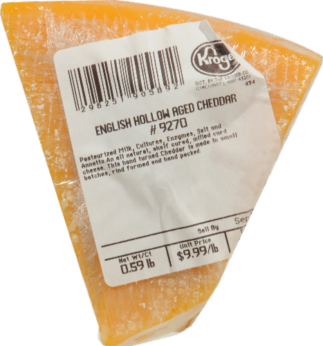 Maple Leaf Aged Cheddar Perspective: back