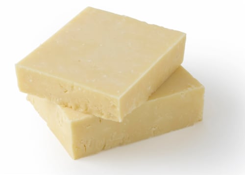 Murray's® English Cheddar Cheese (sold in ½ pound units) Perspective: back