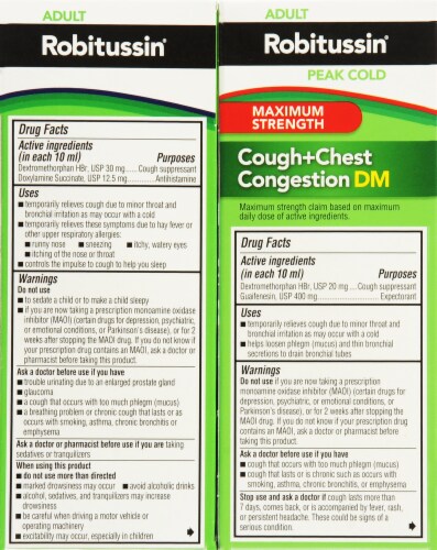 Robitussin dm dosage for clearance dogs