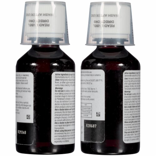 Dimetapp® Children's Day & Night Liquid Cold & Cough Suppressant & Decongestant Relief Perspective: back