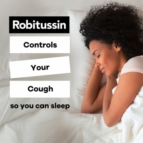 Robitussin DM Max, Nighttime Cough Relief, Dextromethorphan, Berry Flavor Syrup Perspective: back