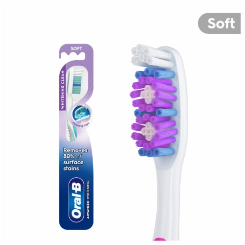 Oral-B Vivid Whitening Manual Toothbrush Perspective: back