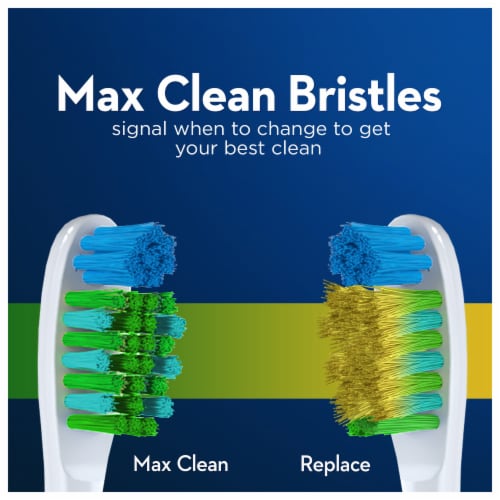 Oral-B Bacteria Blast Manual Toothbrush Perspective: back