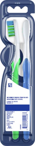 Oral-B® Bacteria Blast Medium Manual Toothbrushes Perspective: back
