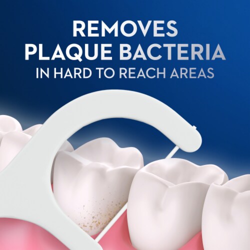 Oral-B Mint Eco Dental Floss Picks Perspective: back