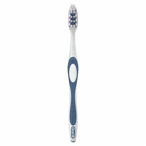 Oral-B CrossAction Eco Manual Medium Bristles Toothbrush Perspective: back