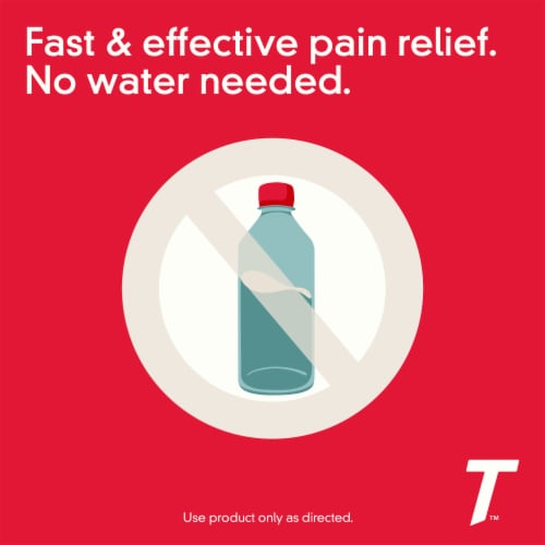 Tylenol Extra Strength Dissolve Packs With Acetaminophen, Berry Perspective: back
